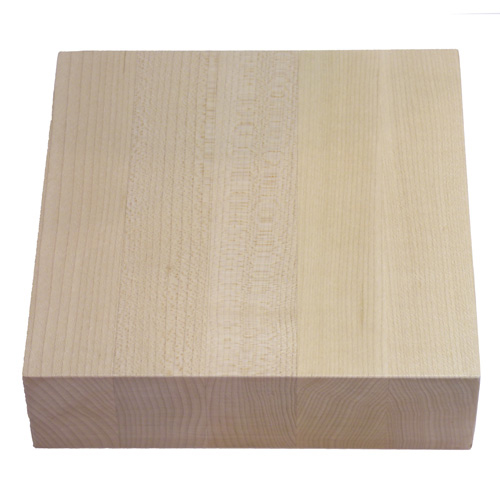 Image Sample of solid wood - select maple 40% satin varnish finish